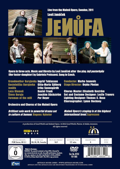 Janacek: Jenufa (Live from Malmö Opera