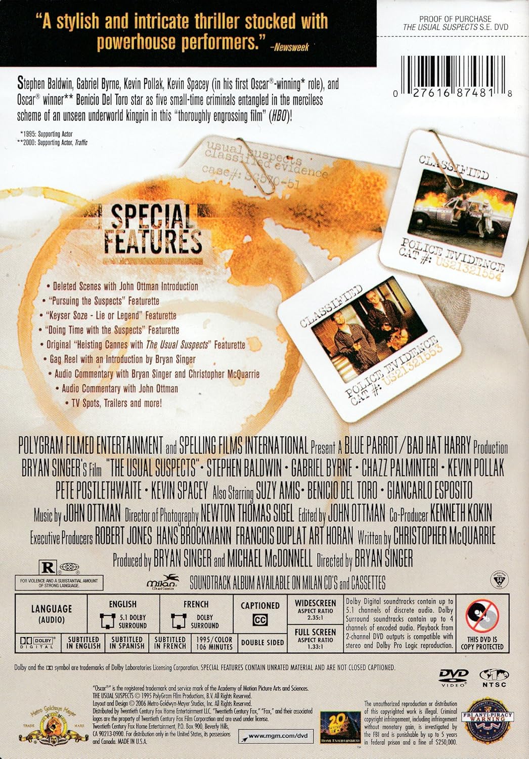 The Usual Suspects (Special Edition)