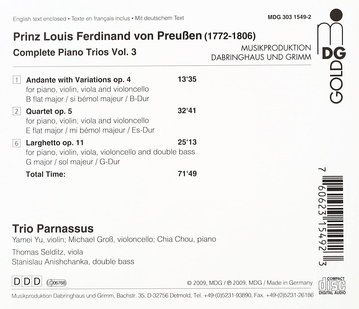 Trio Parnassus