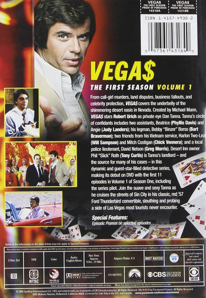 Vegas: First Season 1 (3pc) / (Full)