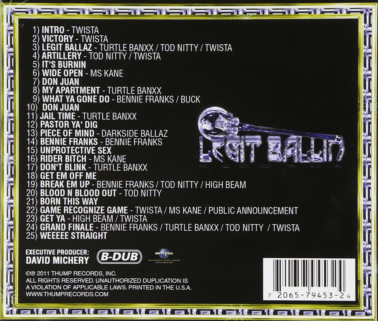 Twista Presents Legit Ballin'  Explicit Lyrics