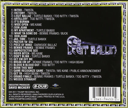 Twista Presents Legit Ballin'  Explicit Lyrics