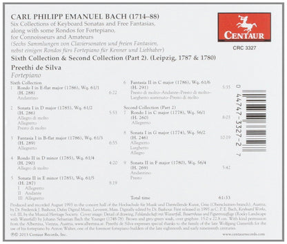 CPE Bach: Sixth Collection & Second Collection, part 2
