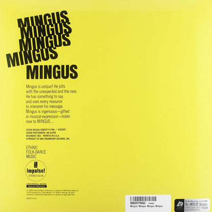 Mingus, Mingus, Mingus, Mingus, Mingus