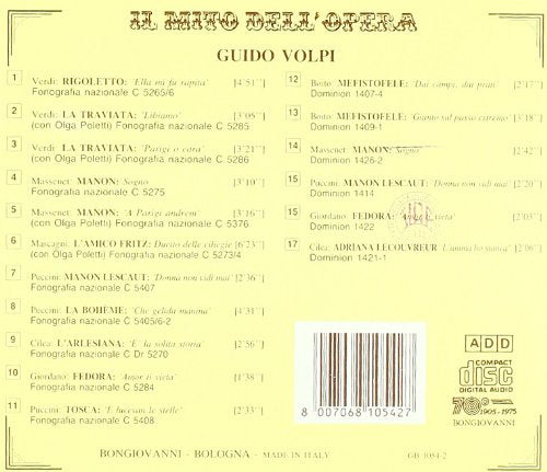 Rigoletto / la Traviata / Manon / Manon Lescaut