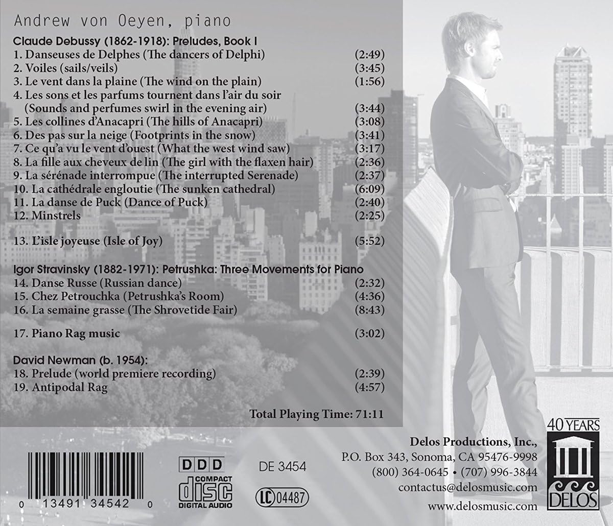 Debussy Stravinsky Newman