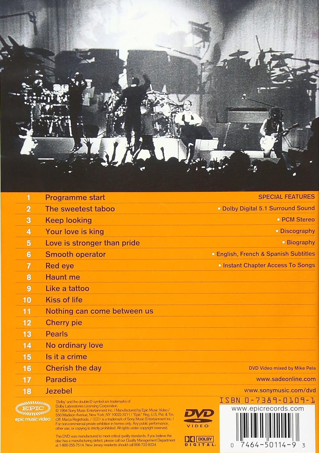 Sade Live