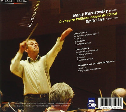 Concertos Pour Piano 1 & 4 (Liss, Ural Po, Berezovsky)