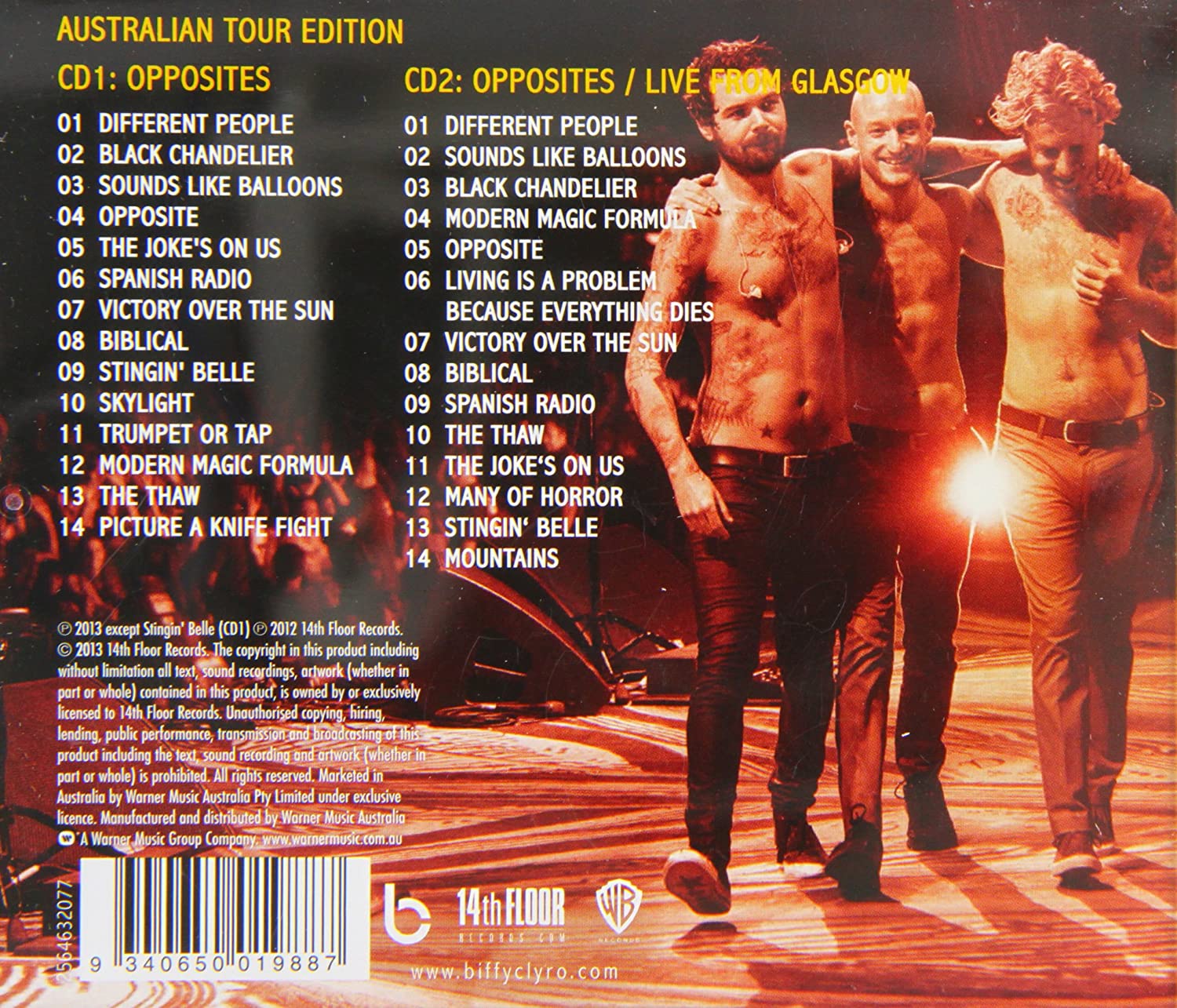 Opposites (Australian Tour Edition)