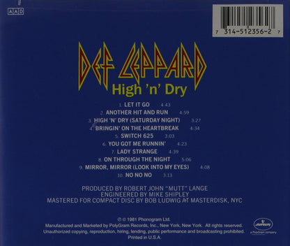 Def Leppard-High & Dry