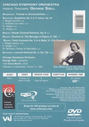 George Szell: The Chicago Symphony Orchestra