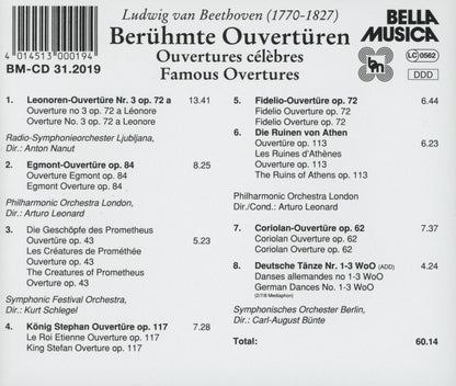 Beruhmt Ouverturen