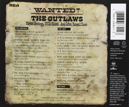 Waylon Jennings, Willie Nelson, Jessi Colter & Tompal - Wanted! The Outlaws (20th Anniversary