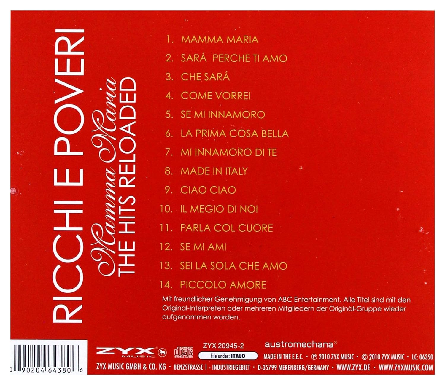 Mamma Maria -The Hits Reloaded