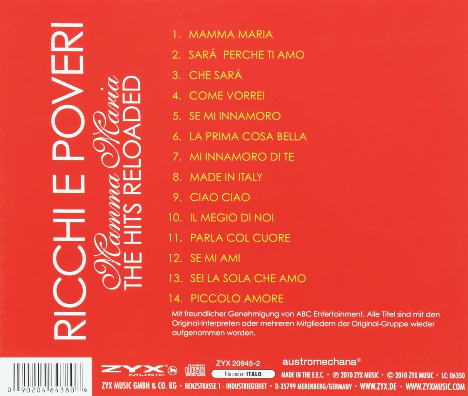Mamma Maria -The Hits Reloaded