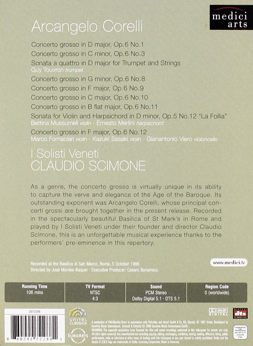 Corelli: Concerti Grossi