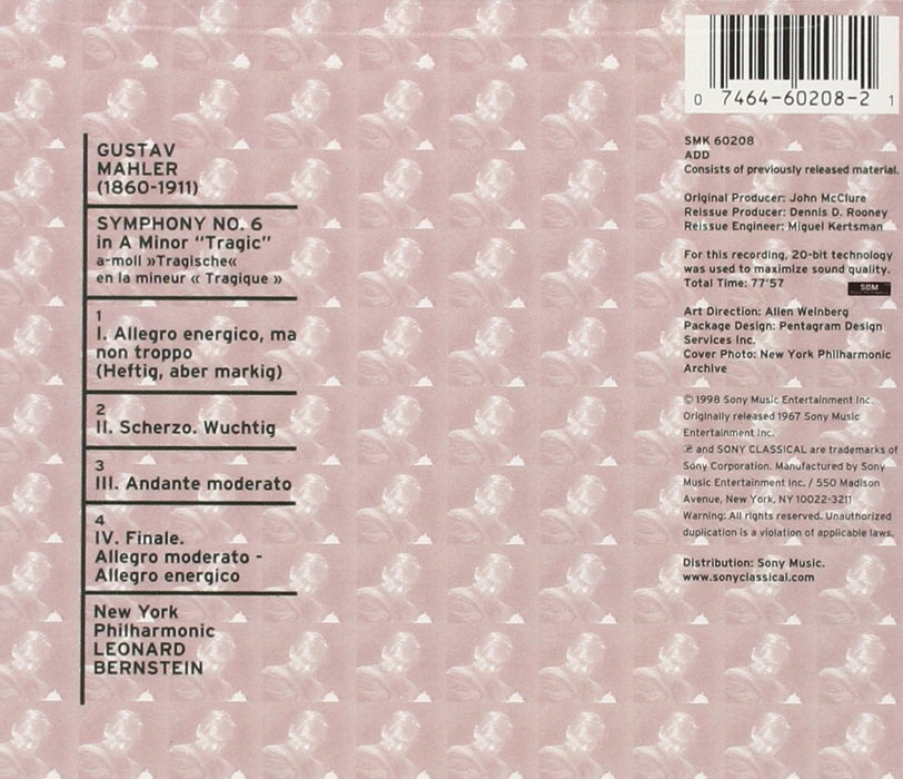 Mahler: Symphony No. 6 - "Tragic"