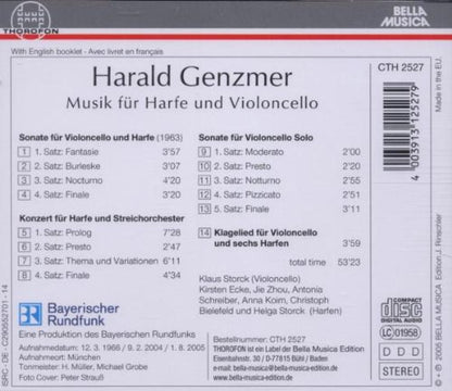 Music for Harp & Violoncello