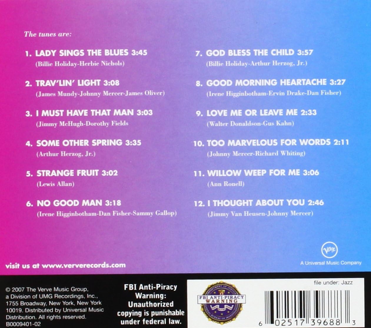 Lady Sings The Blues