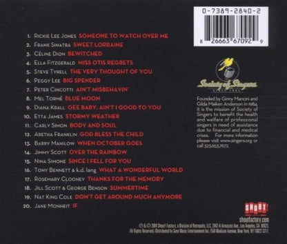 The Society of Singers Presents: Great Singers/Great Songs