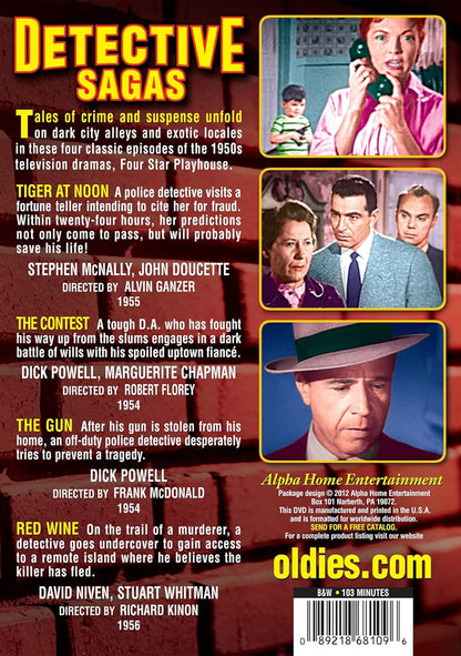 Detective Sagas: 4 Tales of Mystery & Suspense
