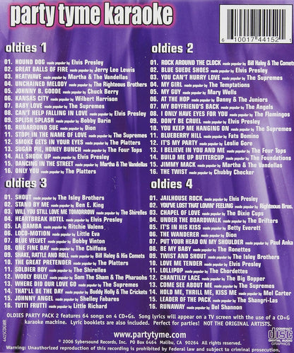 Party Tyme Karaoke - Oldies Party Pack 2 (64-song Party Pack)