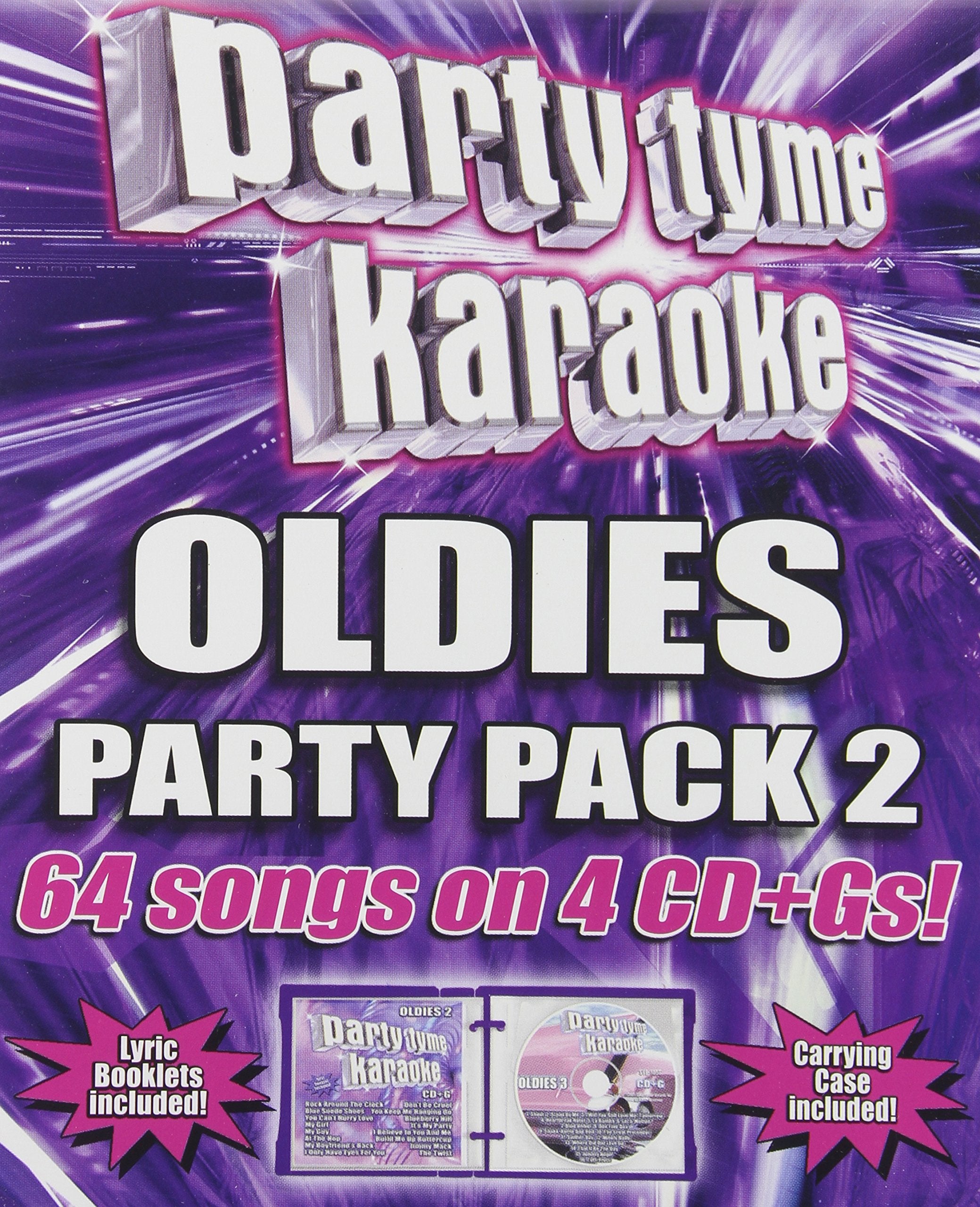 Party Tyme Karaoke - Oldies Party Pack 2 (64-song Party Pack)