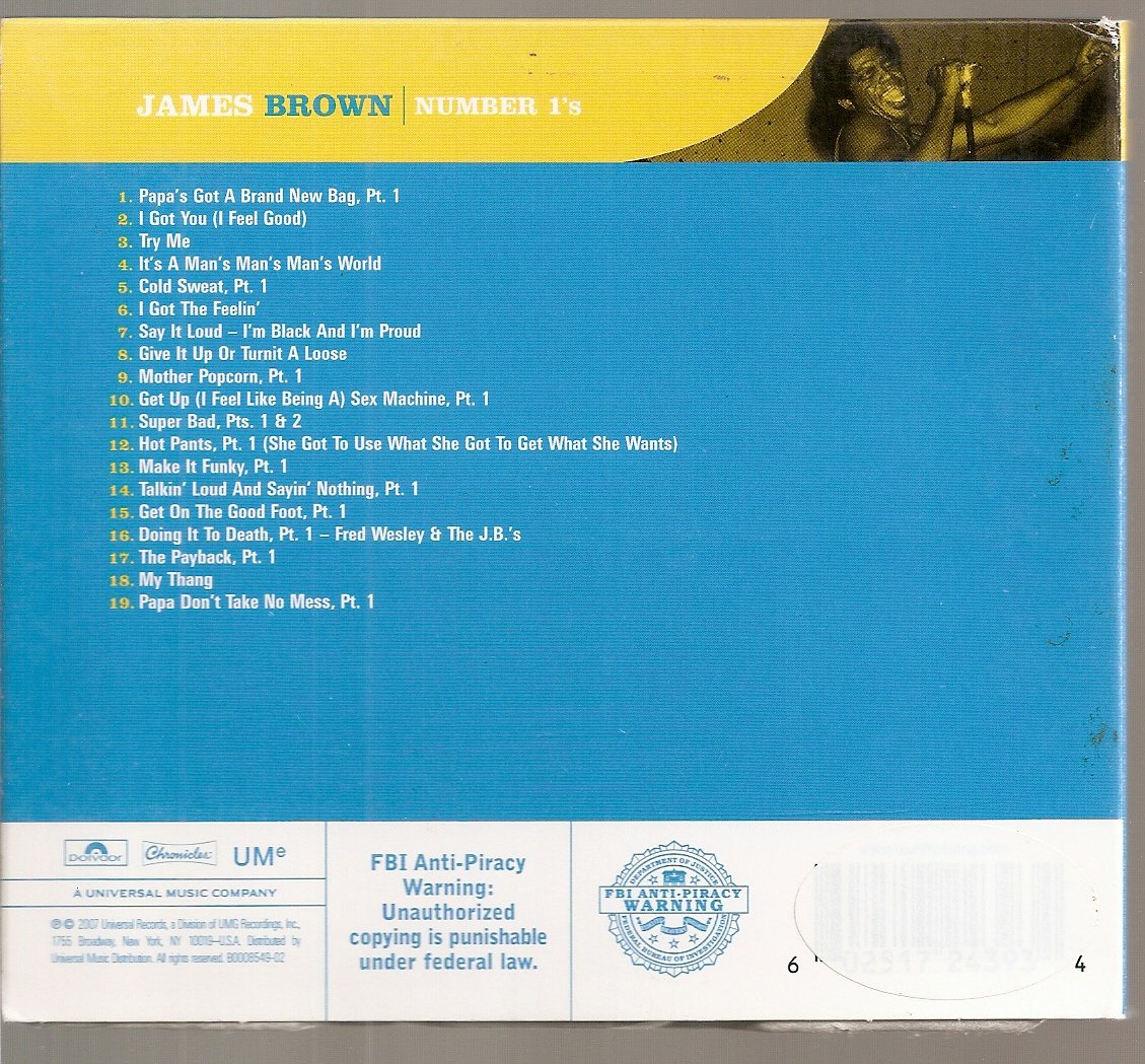 James Brown-Number Ones