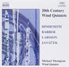 20th Century Wind Quintets