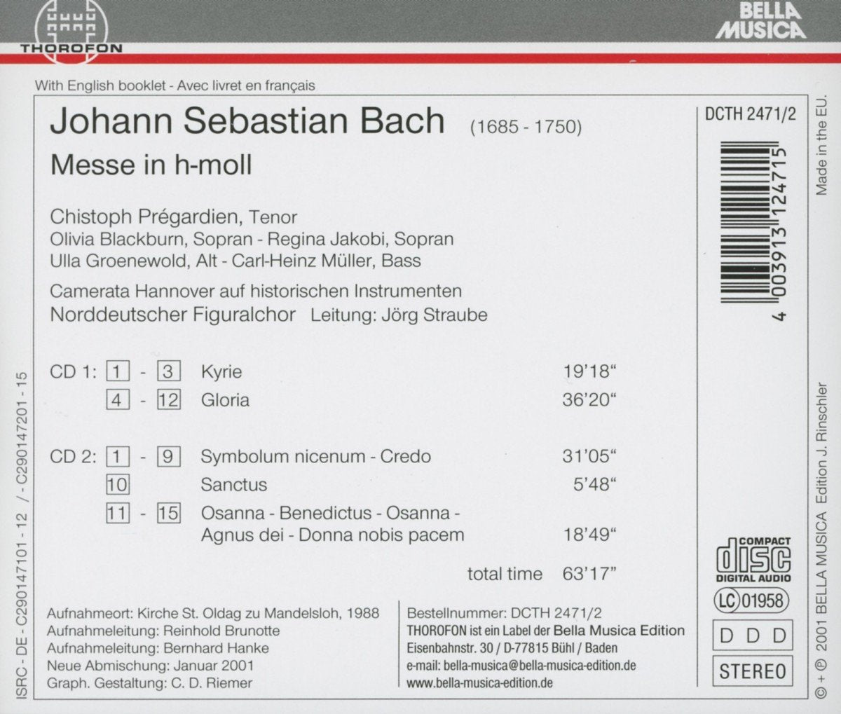Messe H-Moll BWV 232