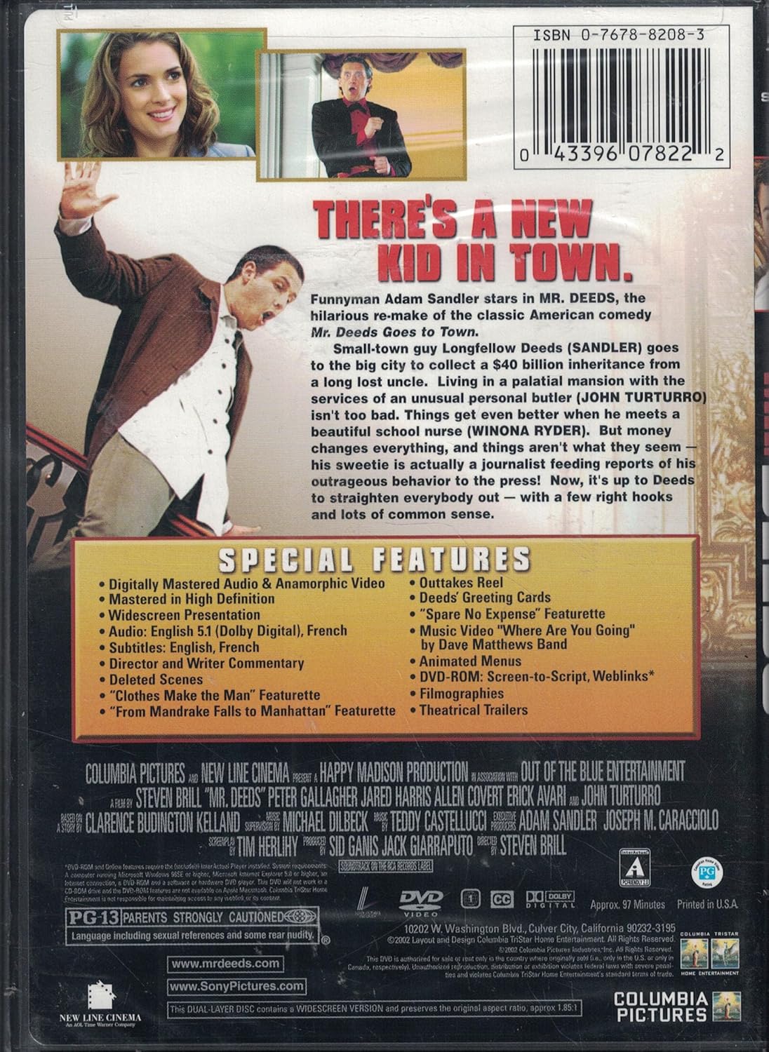 Mr. Deeds (Widescreen Special Edition)