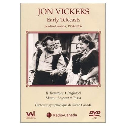 Jon Vickers: Early Telecasts