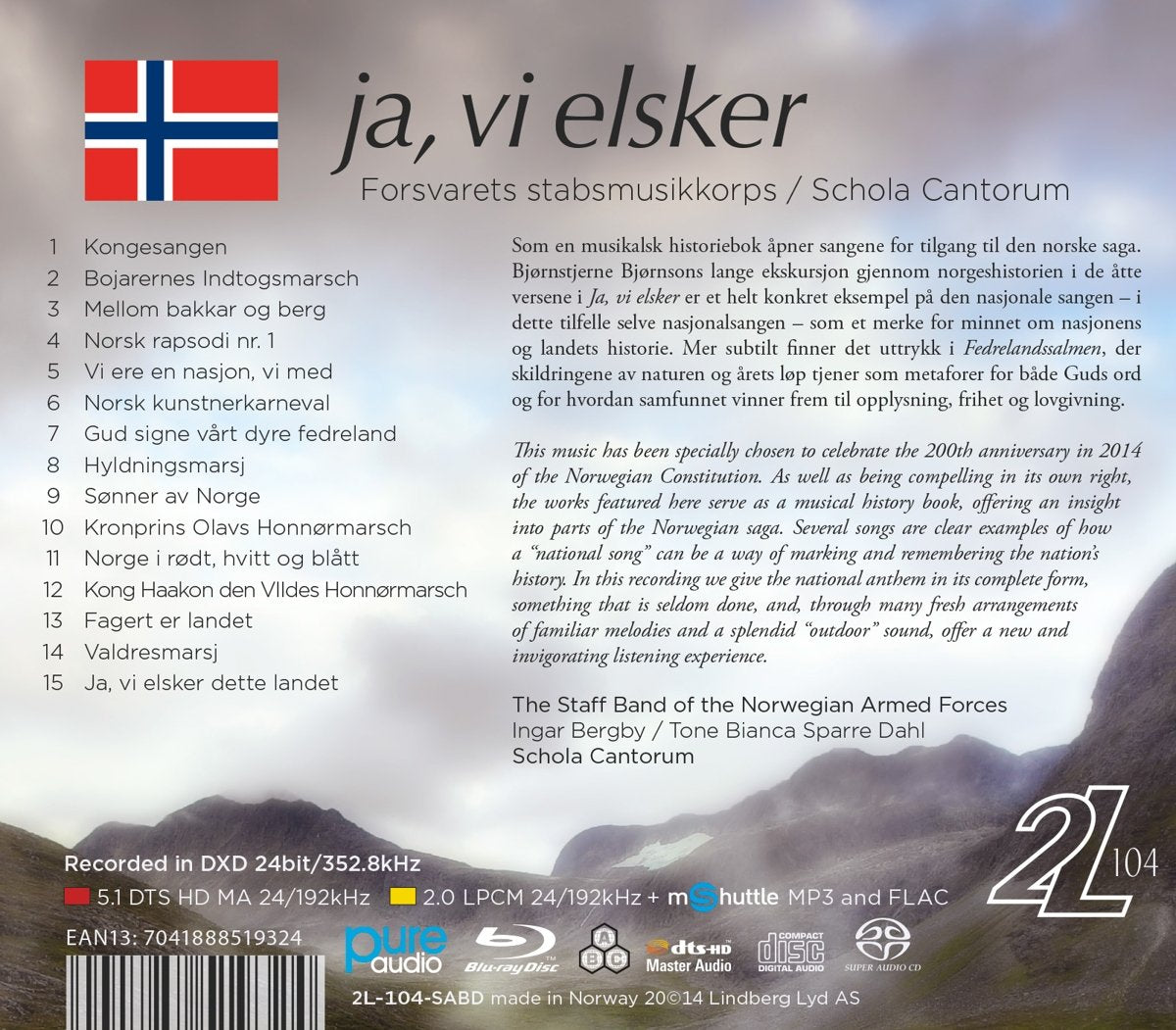 Ja Vi Elsker - Staff Band of Norwegian Armed Forces
