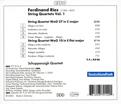 String Quartets Vol. 1 (Schuppanzigh Quartett)