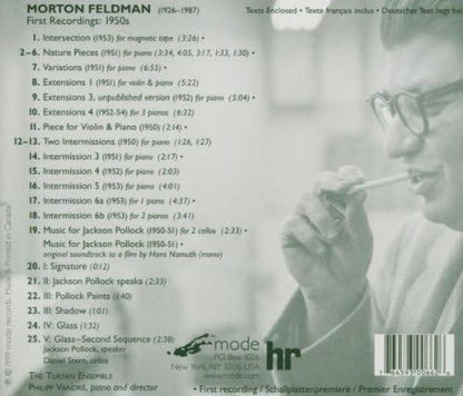 Feldman 1st Recordings