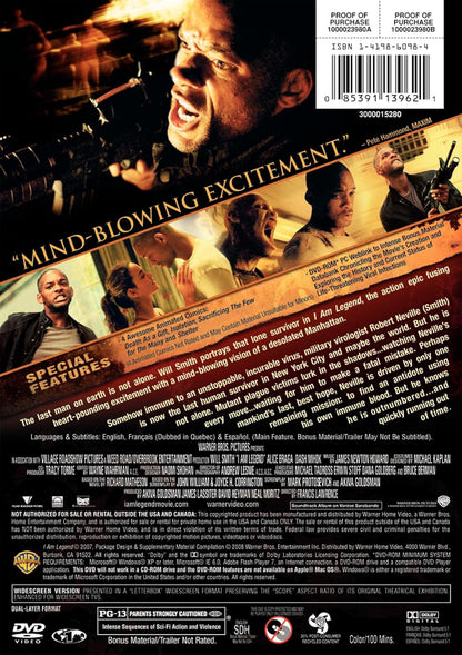 I Am Legend (Widescreen Single-Disc Edition)