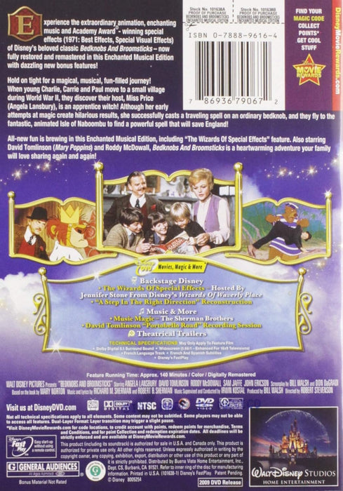 Bedknobs and Broomsticks      (Enchanted Musical Edition)