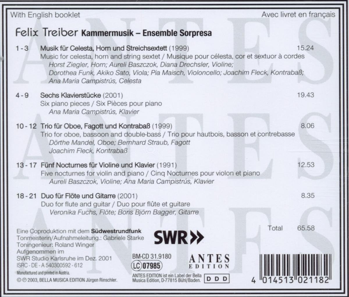 Chamber Music / Duo for Flute & Guitar