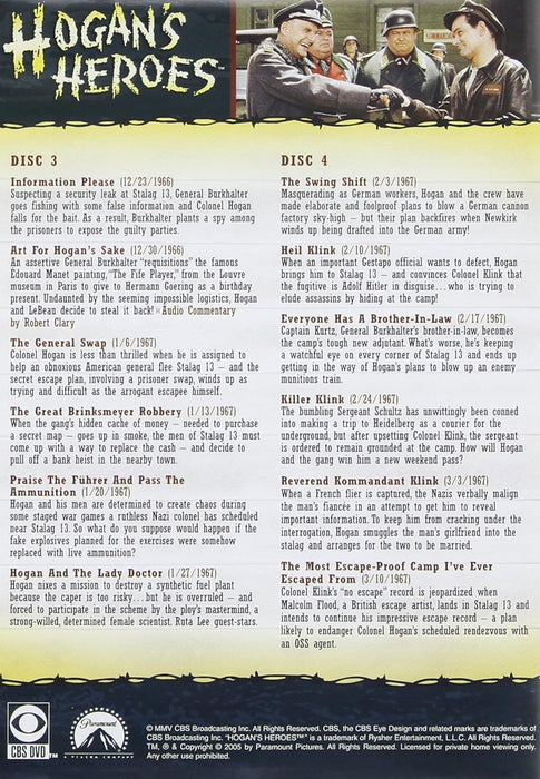 Hogan's Heroes - The Complete 2nd Season