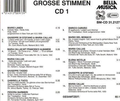 Verdi: Grosse Stimmen, Vol. 1