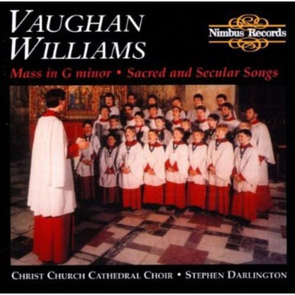 Mass in G Minor, Three Shakespeare Songs, Sacred and Secular