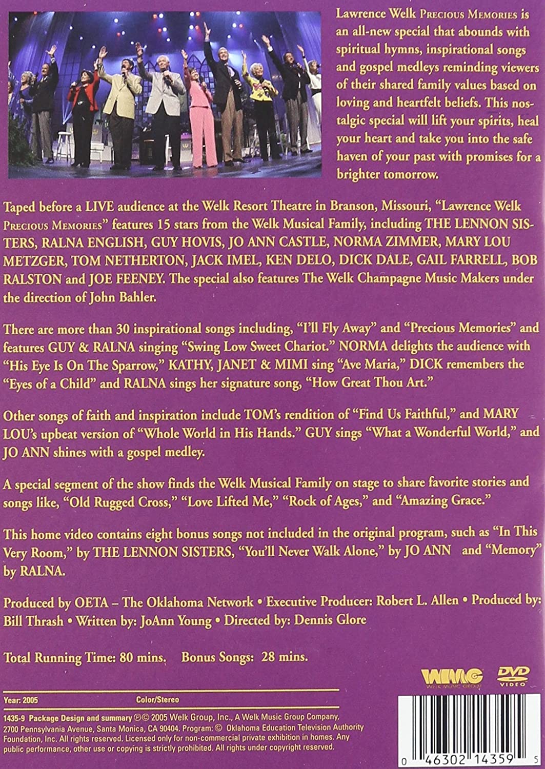 Lawrence Welk Precious Memories