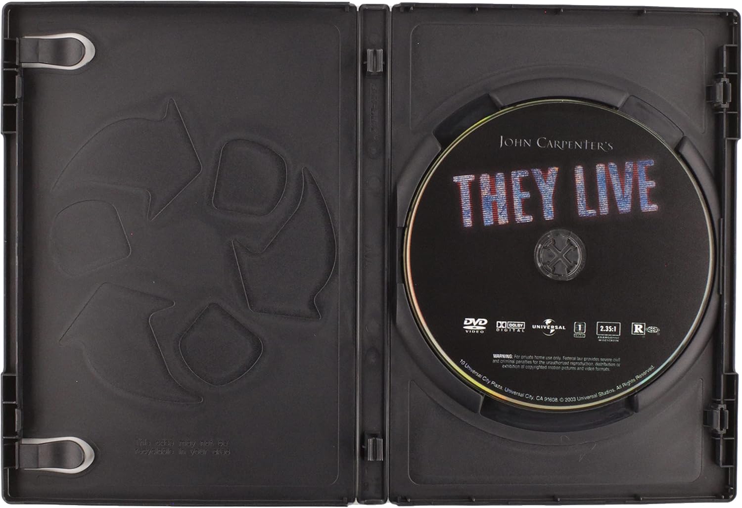 THEY LIVE - THEY LIVE (1 DVD