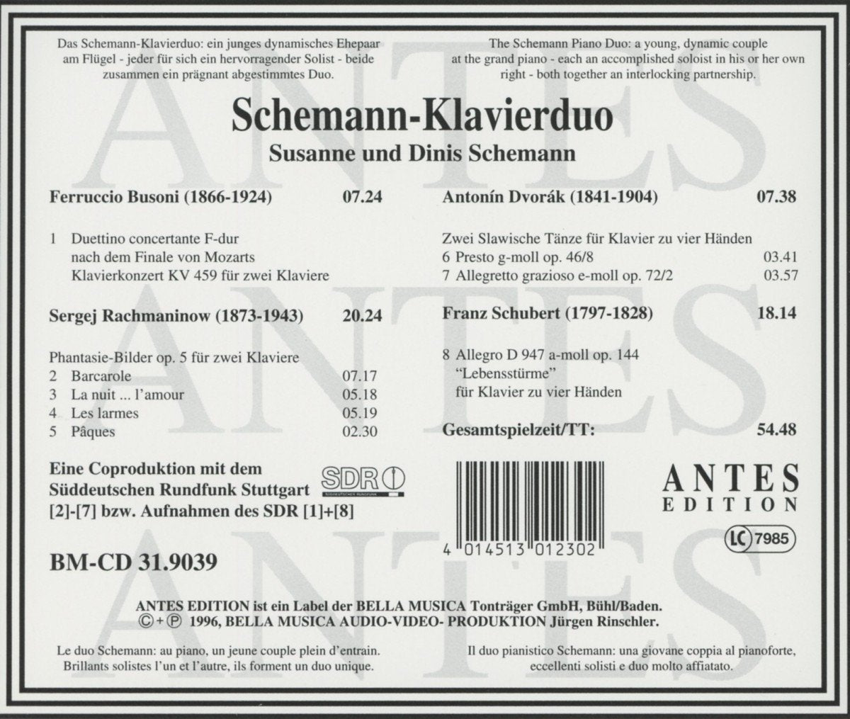 Schemann Piano Duo