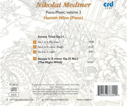 Nikolai Medtner: Sonata Triad, Op. 11/Sonata in E Minor, Op. 25..