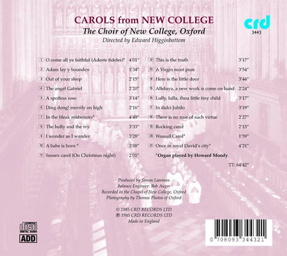 Carols from New College