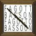 Fagott 1 Bassoon / Son for Bassoon & Basso
