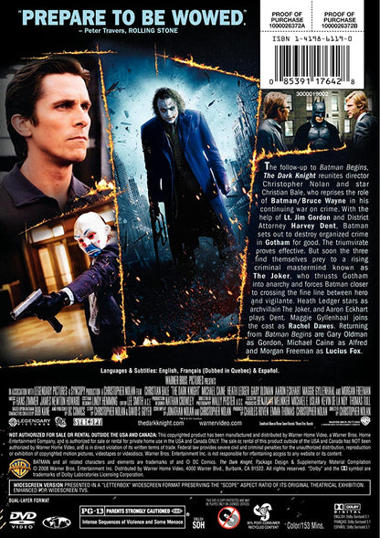 The Dark Knight (Single-Disc Widescreen Edition