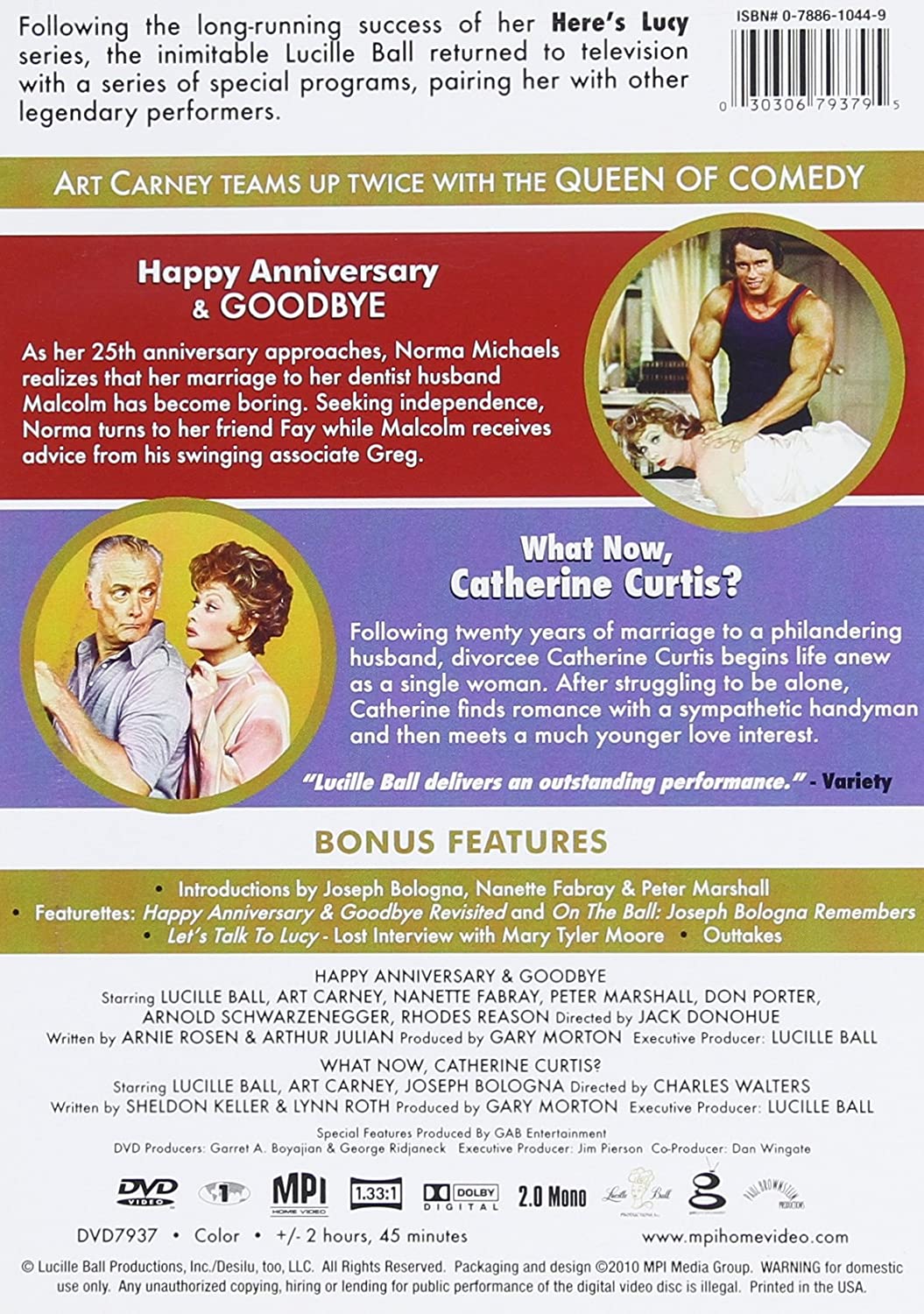 The Lucille Ball Specials: Happy Anniversary & Goodbye / What Now, Catherine Curtis?