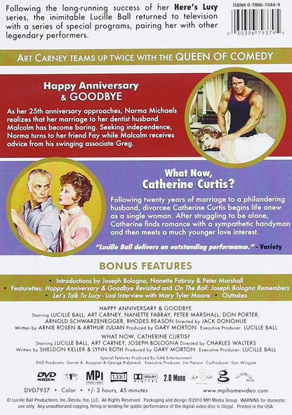 The Lucille Ball Specials: Happy Anniversary & Goodbye / What Now, Catherine Curtis?